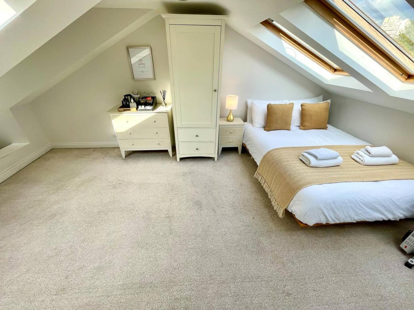Bright Quiet Loft Room Ensuite Serene Clapham Area Londyn Zewnętrze zdjęcie